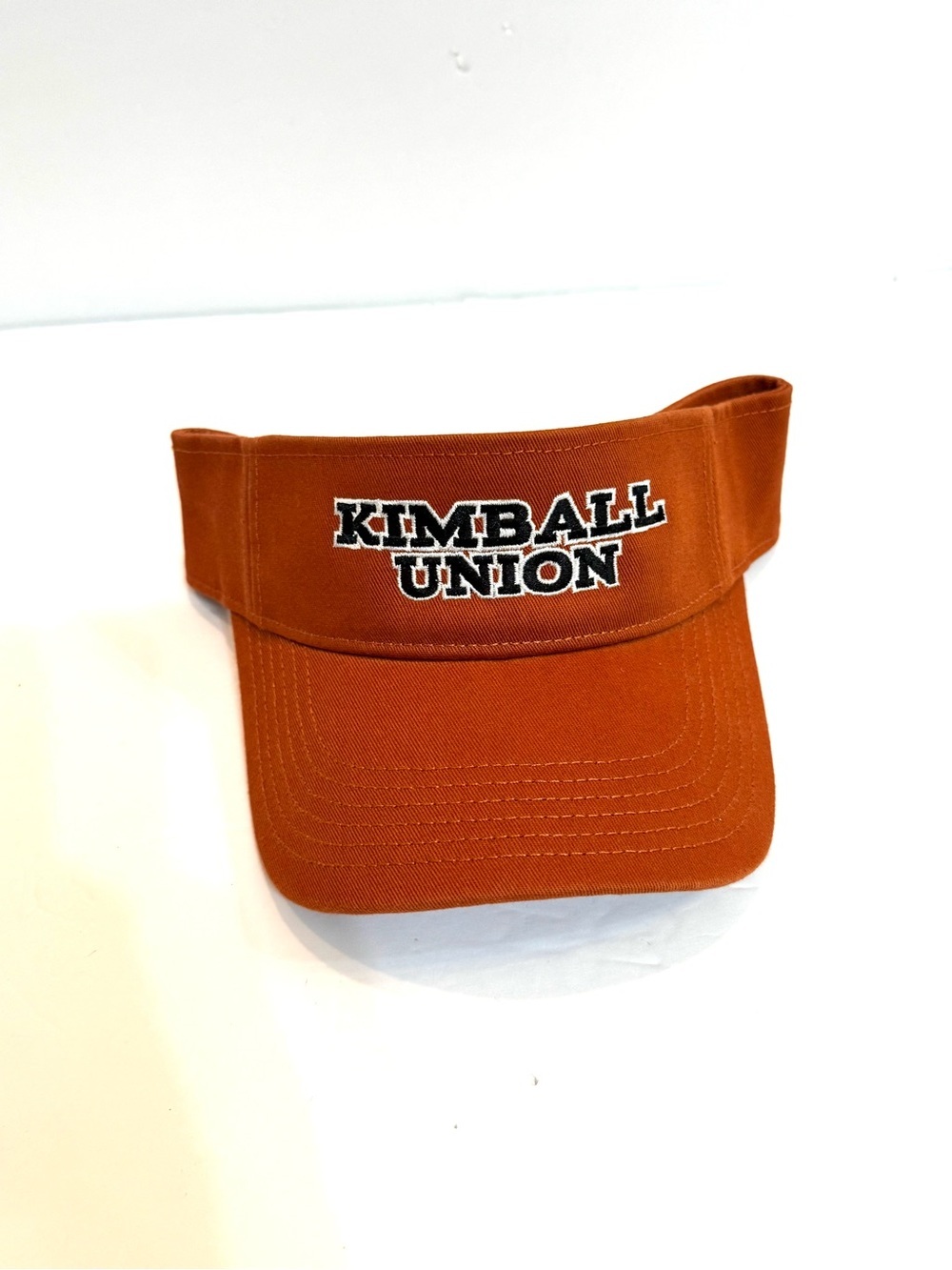 NWT Legacy Orange Kimball Union Golf Visor Unisex